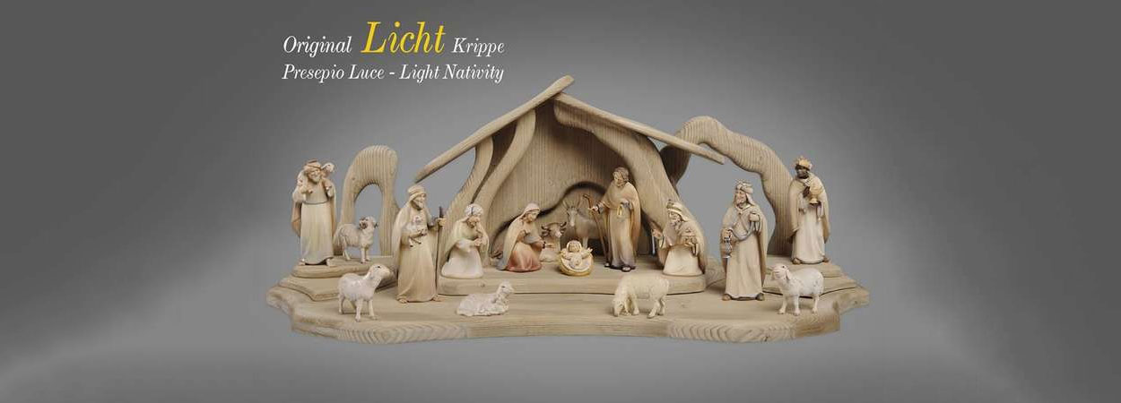 Licht Krippe